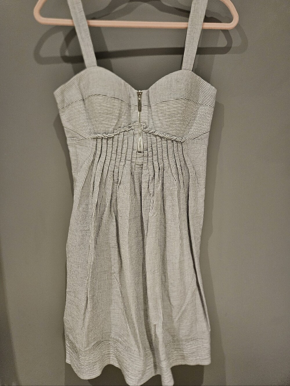 JESSICA SIMPSON Striped Sundress with Sweetheart Bodice Size 6